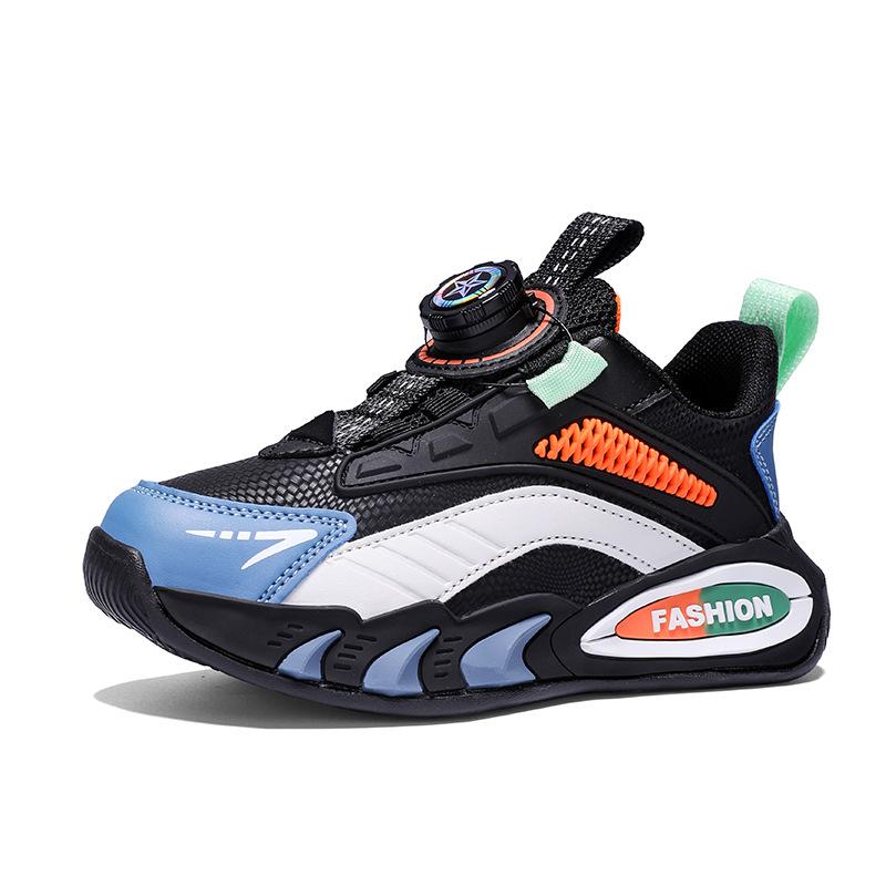 Children's sports shoes 2025 new school shoes waterproof boys' shoes lightweight soft sole middle and older children's training running shoes