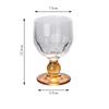 1PC Glass Cup Drinkware Medieval Goblet Premium Sense Retro Sparkling Fruit Wine Drinking Set Household Goods
