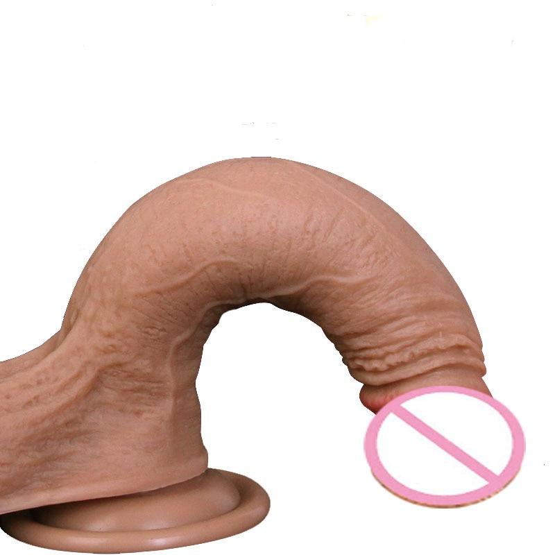 Hautgefühl Realistischer Penis Super Doppelte Härte Großer Dildo Mit Saugnapf Erwachsenes Geschlecht Spielt Für Frau Weibliche Masturbation