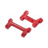 Aluminum Front and Rear Bumper Mounts Set RC Bumper Mount for    1Celsius18 RC Crawler