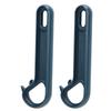 2pcs Easy Open Ring Pull Can Opener Tin Opener Manual Easy Opening for Elderly with Weak Hands Blue