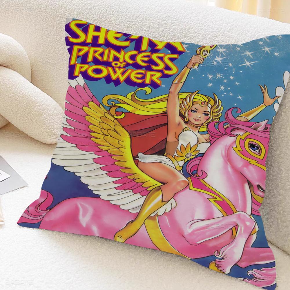 She Ra And The Princesses Of Power Anime Personalized Pillow Cover Kids Bedroom Wild Party Decor Pillowcase Kid Birthday Gift