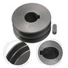 V-Belt Pulley A Type Double Slot Pulley Motor Cast Iron Dia Power Tool Accessory