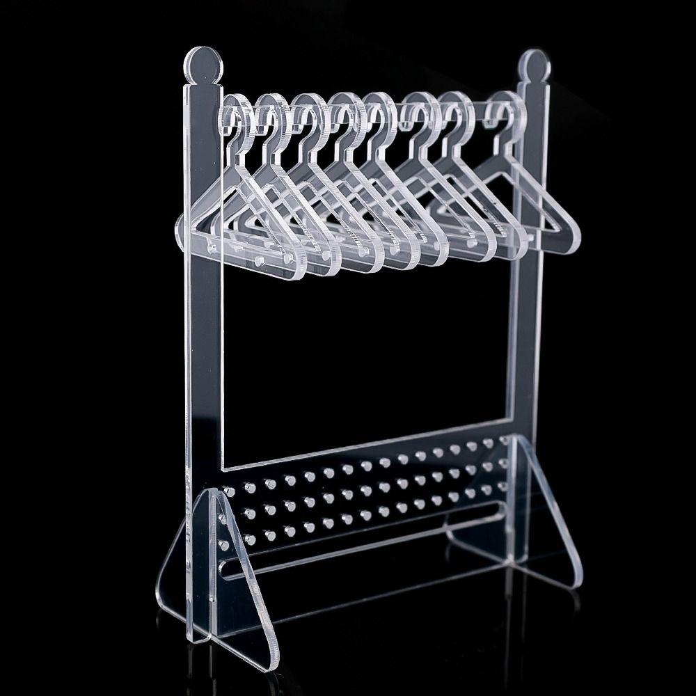 

Shape Coat Hanger Coat Hanger Earrings Stand Organizer Jewelry Display Holder Earring Display Stand A