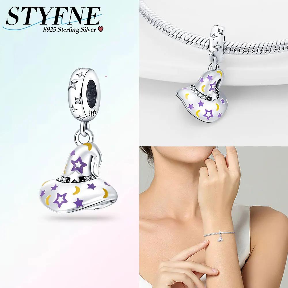 Copper Halloween Skull Bat Pumpkin Boutique Pendant Fit Original Bracelet Charm Beads Necklace Diy Female Jewelry