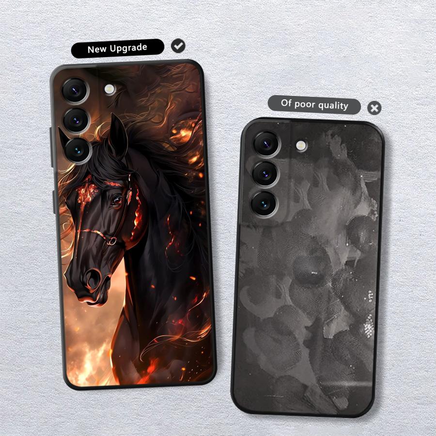 Art Horse Case for Xiaomi Redmi Note 11 12 Pro 14 11s 12s 10S 9S 13 Pro Plus 9 10 7 8 Funda Phone Cover
