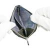 Indenya Inden Coin Purse F Coin Purse 05 Deerskin Black x Black Lacquer Small Checkered Pattern 1005-01-167