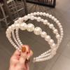 Pearl Headdress Hair Accessories Headband Handmade Beaded Headdress Girls Fashion Hairpin