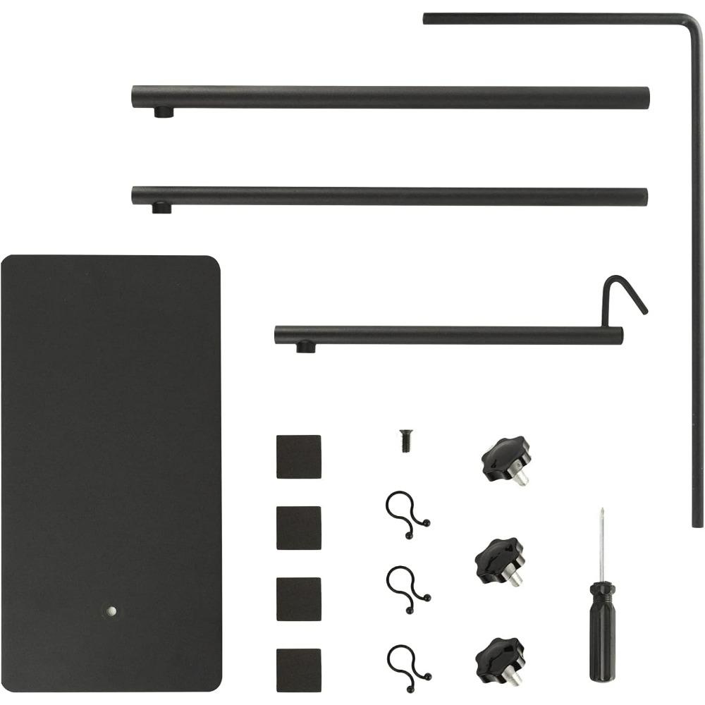 Stojak na lampę dla gadów Regulowany stojak podłogowy Uchwyt na światło lądowe Metalowy stojak na lampę Wspornik do szklanego terrarium Światło grzewcze