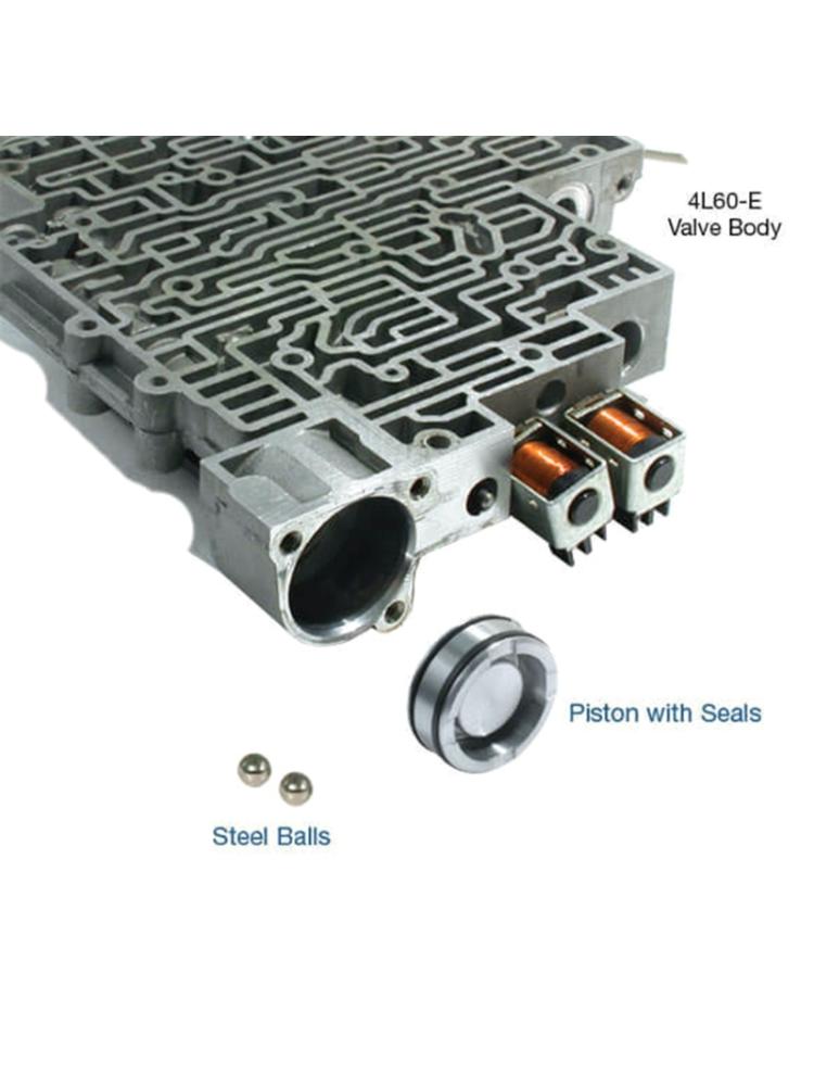 77998-03K Aluminum Pinless  Piston set Auto Accessoires asy Installation for 4L60E 4L65E 4L70E