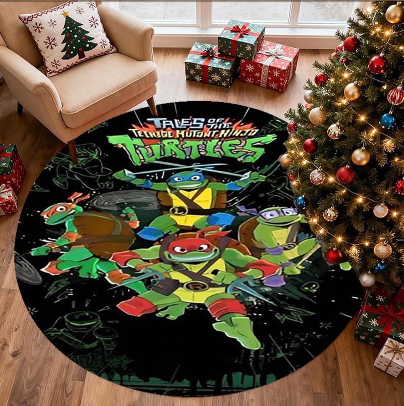 Gamer Pattern Round Rug, Indoor/Outdoor Mat, for Picnic, Gameroom, Bedroom, Office, Living Room, Home Decor Carpet, Birthday Gift