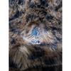 Used KANGOL Leopard pattern fur bucket hat hat leopard animal