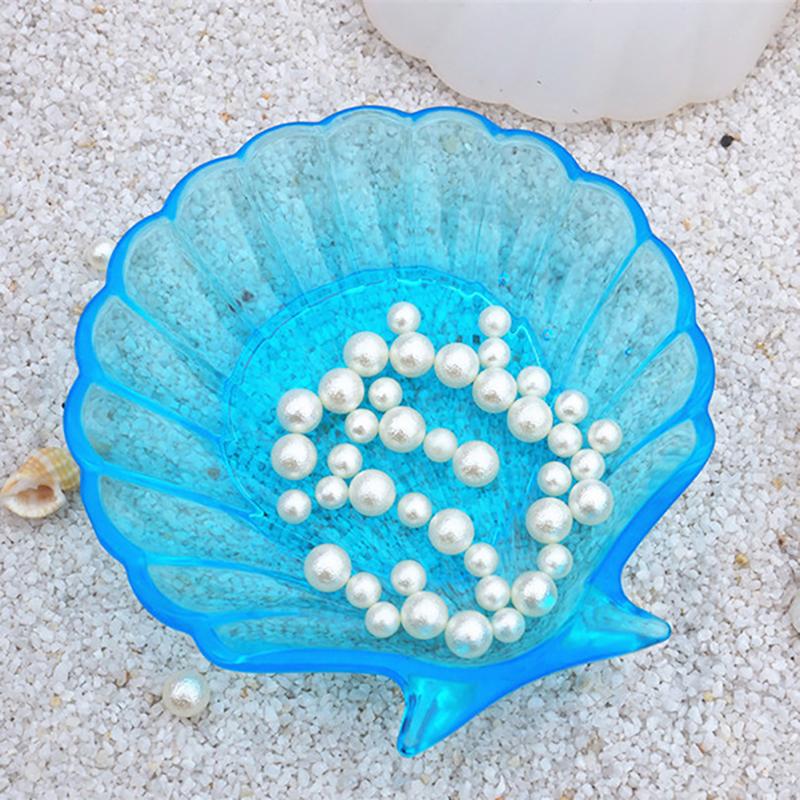Concrete Silicone Mold Shell Shape Creative Design Jewelry Tray Mold Clay Mould