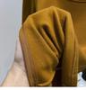 "2025 Autumn/Winter U-neck Thin Fleece Women's Long-sleeved Top: European Style with Exposed Collarbones”