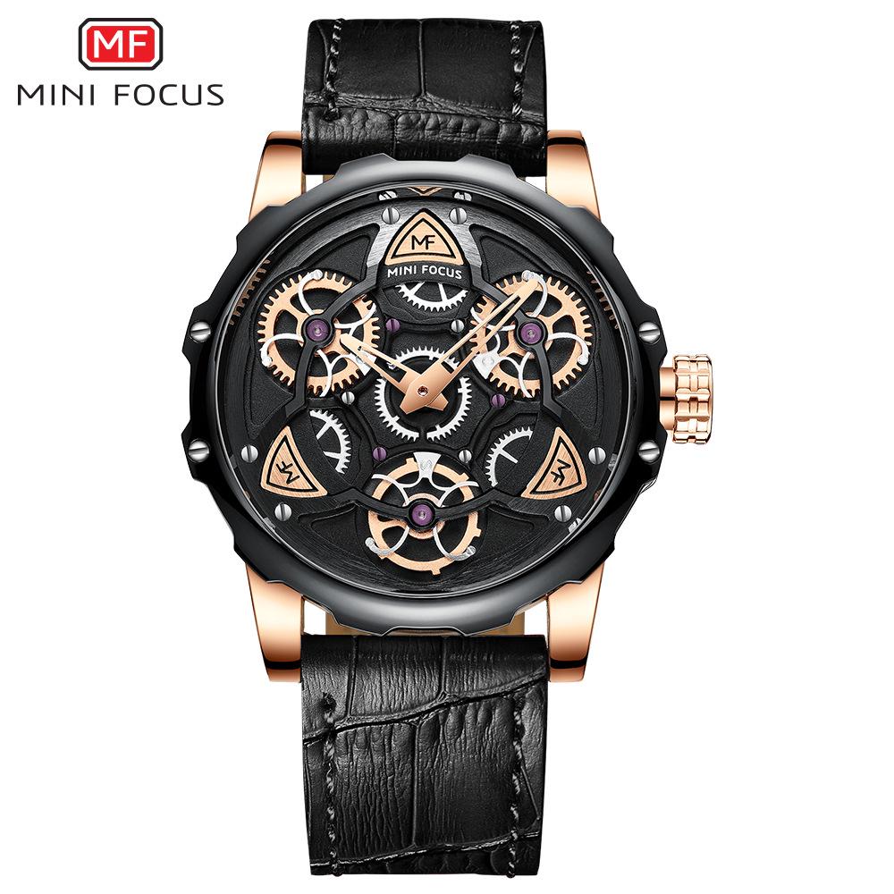 Top Luxury With Box Mini Focus Brand Watch Hollow Men's Watch Casual Men's Quartz Watches