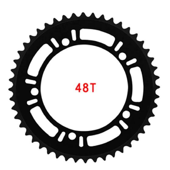 Single Speed Bike Chain Ring, Fixed Gear, Road Track, Folding Bicycle, 130 BCD Fixie, 39 T, 44 T, 46T, 48T, 53T,