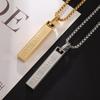 New Fashionable Mens Personalized Roman Numeral Three Dimensional Pendant
