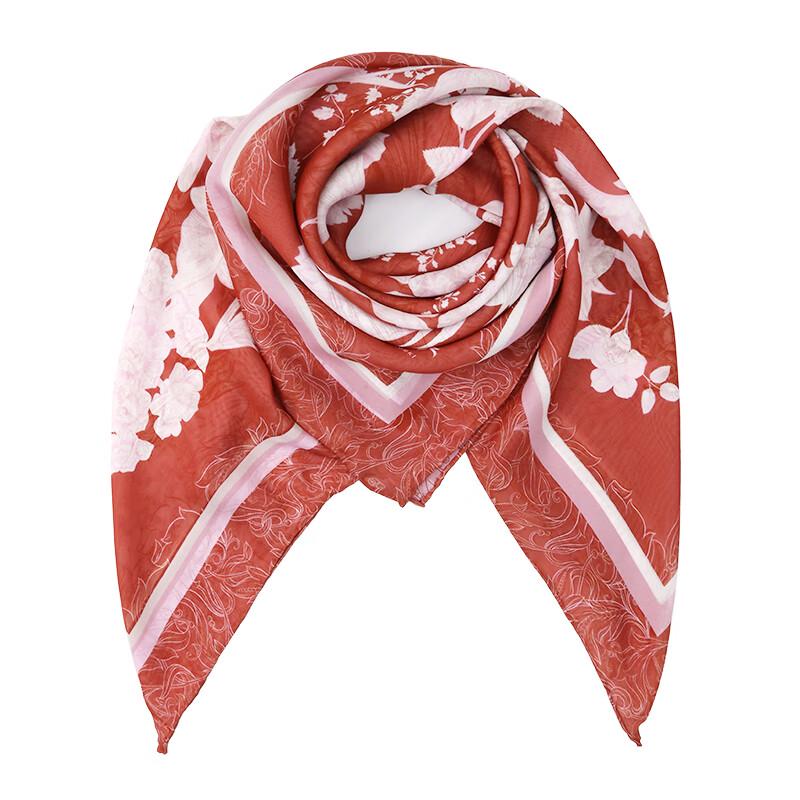 MARJA KURKI Double-Sided Silk Square Scarf