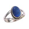 Natural Australian Opal Gemstone 925 Solid Sterling Silver Jewelry Ring S.7 Q1C41