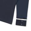 MALBON GOLF Knit Hybrid Polo Shirt Navy (Woman)
