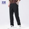 ROMON Men's Straight-Fit Thick Corduroy Casual Pants