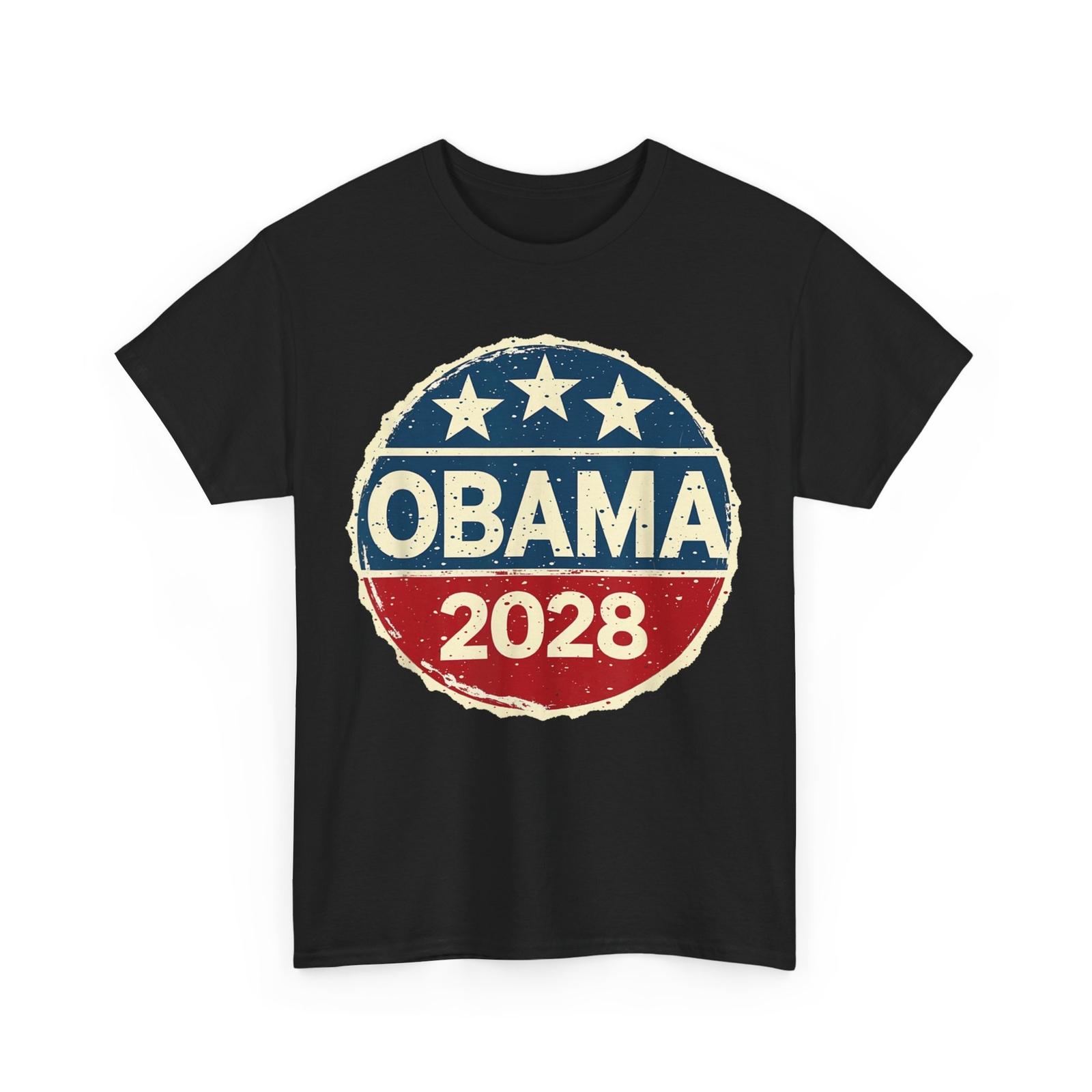 

Obama For President 2028 Obama 2028 T-Shirt Mens Womens Tees Top 2XL