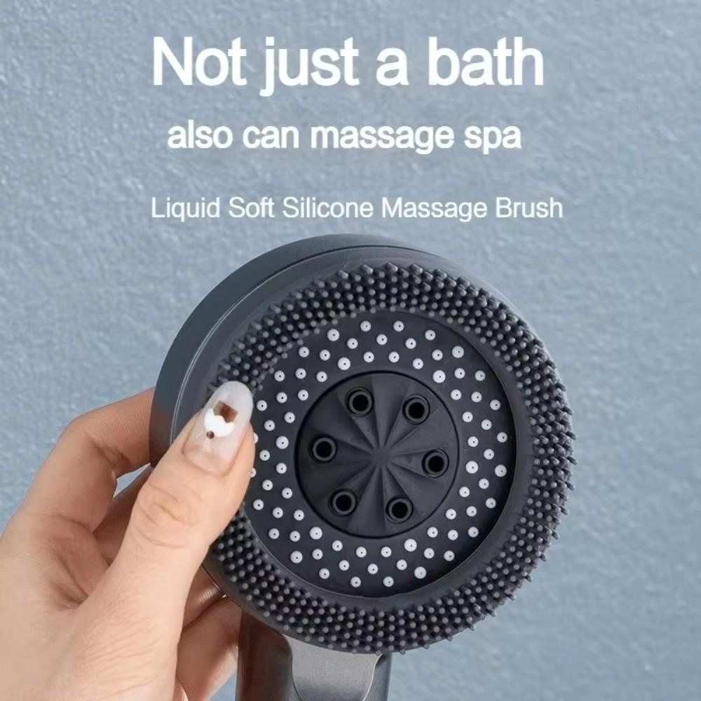 One-Key Stop Water Shower Head with Filter Massage Shower Head New Rainfall  Bathroom Accessories