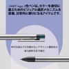 LAMY logo 3 colors - stainless steel multicolor ballpoint pen (black, blue, red) with color selec...