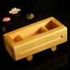 Wooden White Sushi Mould Special Flat Wooden Roller Shutter Sushi Tools Bamboo Rice Pressing Mould Mat Bento  Sushi Maker