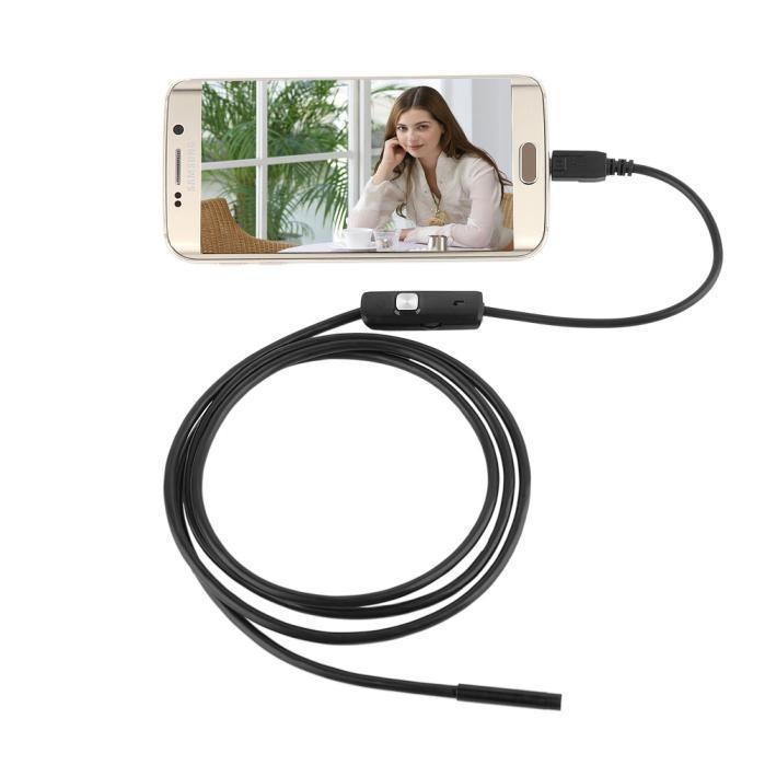 Hot 5,5mm Endoskop-Wasserdichte Inspektionskamera 6 LED für Android-Telefon Hot 5,5mm Endoskop-Wasserdichte Inspektionskamera 6 LED für Android-Telefon