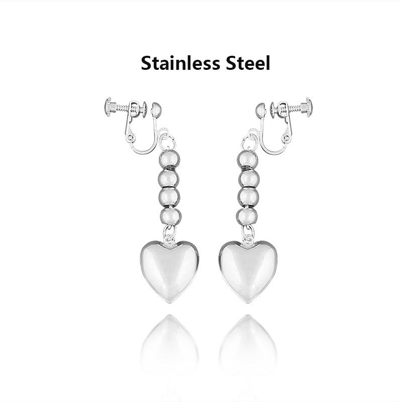 Big Size Red Kurapika Kurta Cosplay Earrings Anime Hunter X Hunter Clip Earrings for Women Men Christmas Jewelry Gift