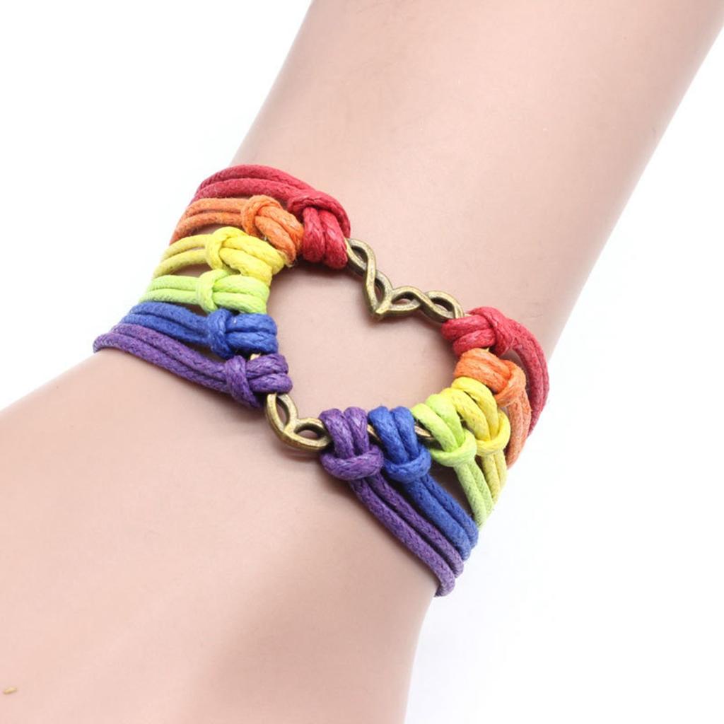 Love Men And Women Bracelet Handwoven Initial Heart Bracelet Jewelry Comrade Bracelet Couple Bzracelet