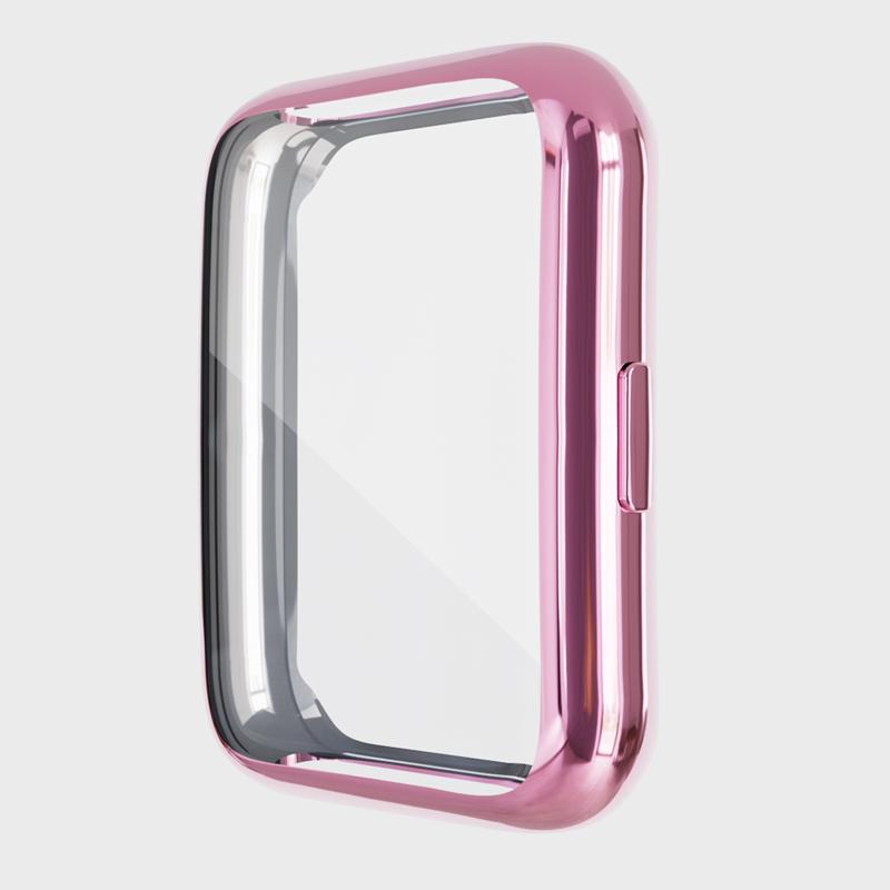 Electroplated TPU Protective Case for Huawei Watch Fit 2 Fit2 Full Screen Protector Shell Cover