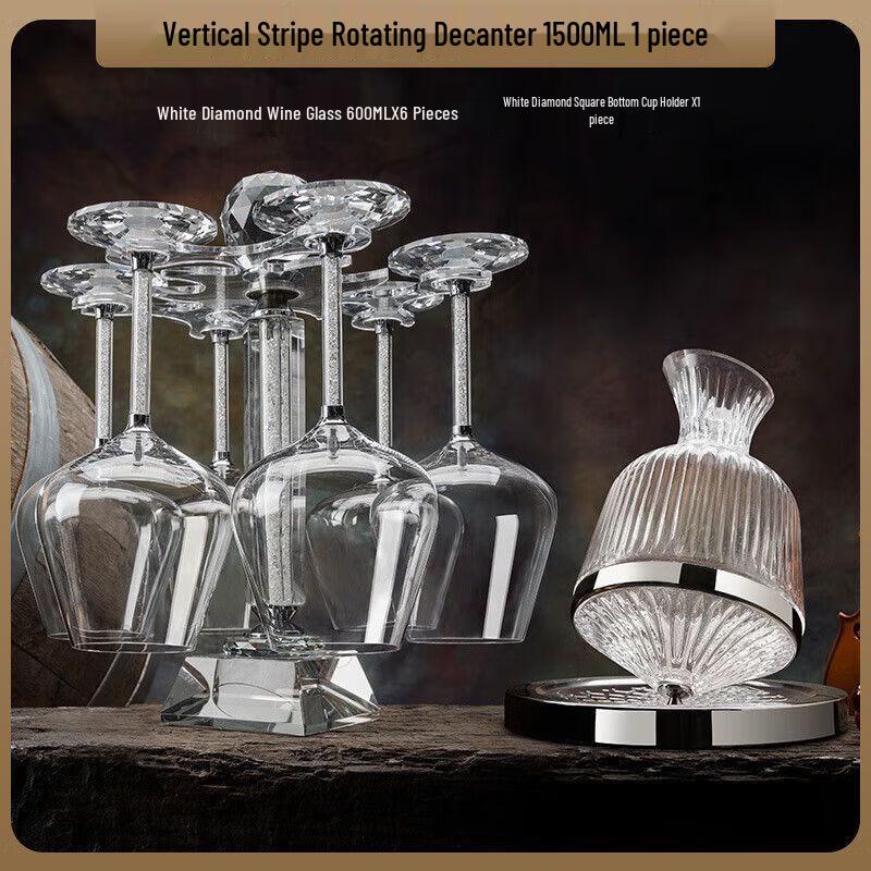 Crystal Tumbler Wine Decanter Set Standard Set