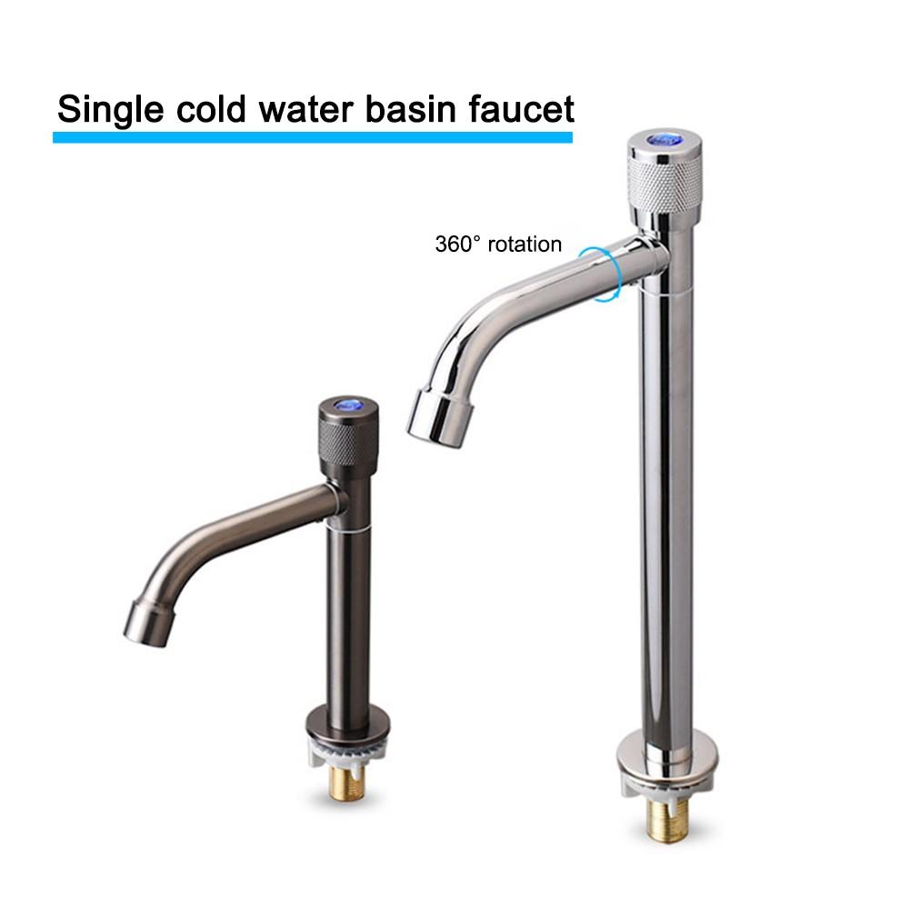 Easy Installation Cold Basin Tap Stainless Steel Faucet