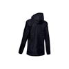 Under Armour Solid Color Sports Windproof Breathable Hooded Jacket Women Jacket Black 1350954-001
