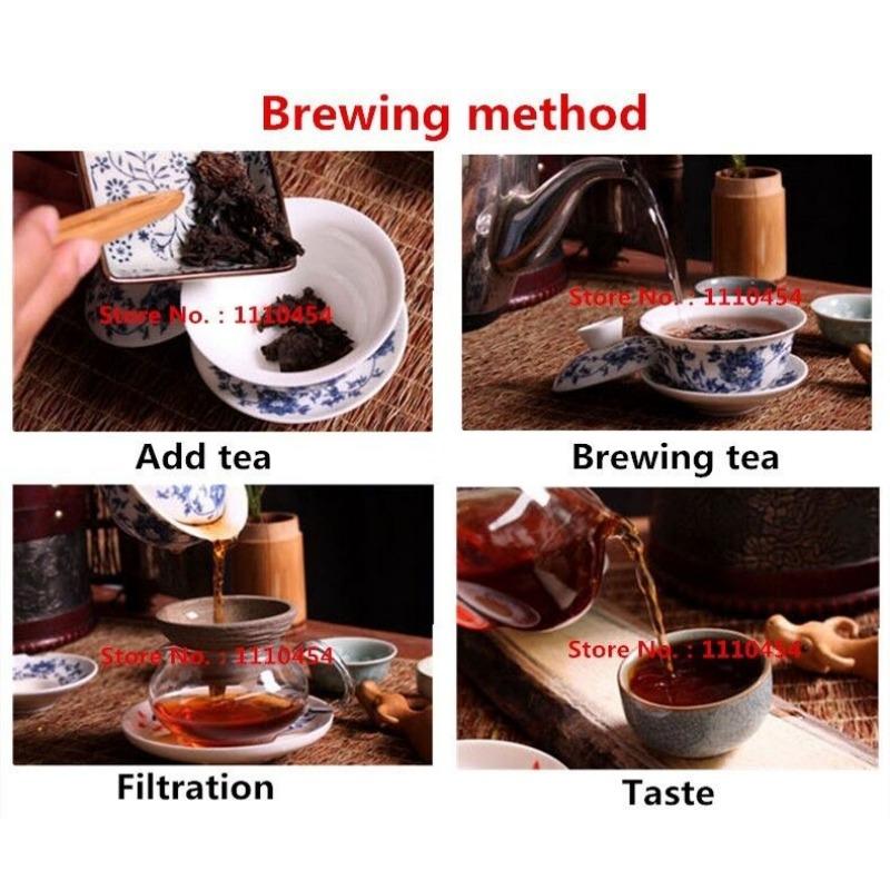 Pu Erh Tea Puerh Tea 200g Premium China Yunnan Old Banzhang Puer Brick Black Tea