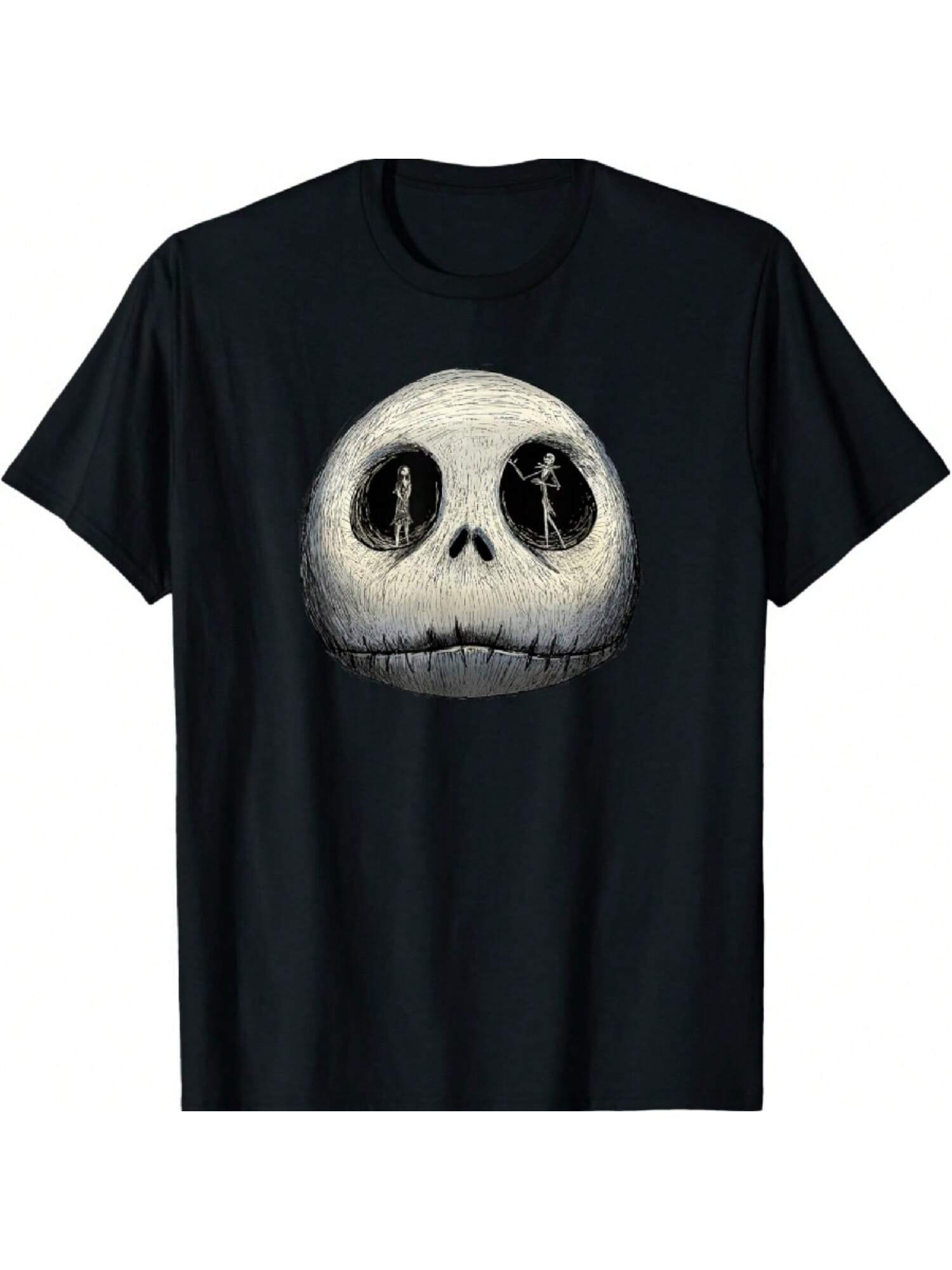 Sally And Jack Face T-Shirt S разноцветный