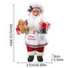 Christmas Dining Table Decorations Exquisite Mrs. Claus Design Christmas Sculptures Christmas Doll Christmas Atmosphere 32x17x9cm