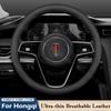For Hongqi New HS5 HS7 H5 EMQ5 H9 H6 HS3 Steering Wheel Cover Leather Ultra-thin Anti Slip Car Handle Cover Interior Protection