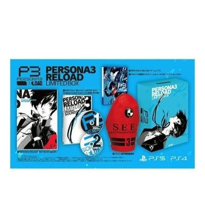 Persona 3 Reload Limited Box PS5 Factory Sealed Jp Collectors Edition Rare