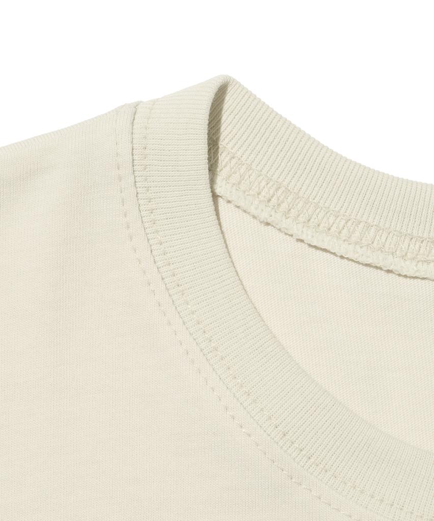 ROIDESROIS Pastel Cotton Layered Tee (Gray)