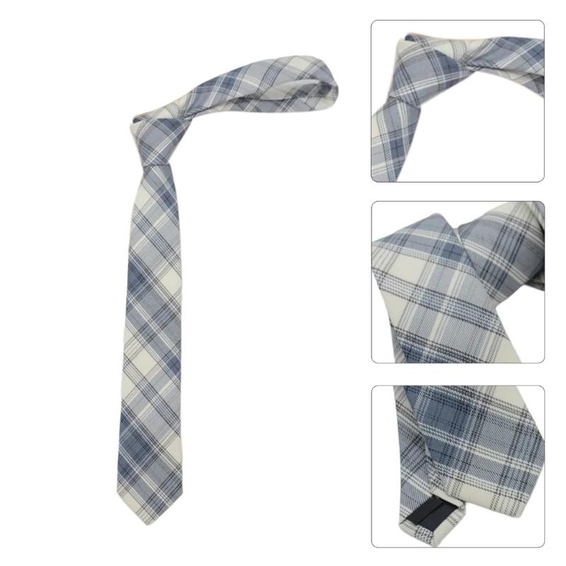 Punk Style JK Necktie Adjustable Neck Tie for Teens Girl School Uniform Bowtie Fashion Animes Costume Tie