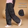 ASK JUNIOR Girls' Three-Proof Outdoor Cargo Pants
