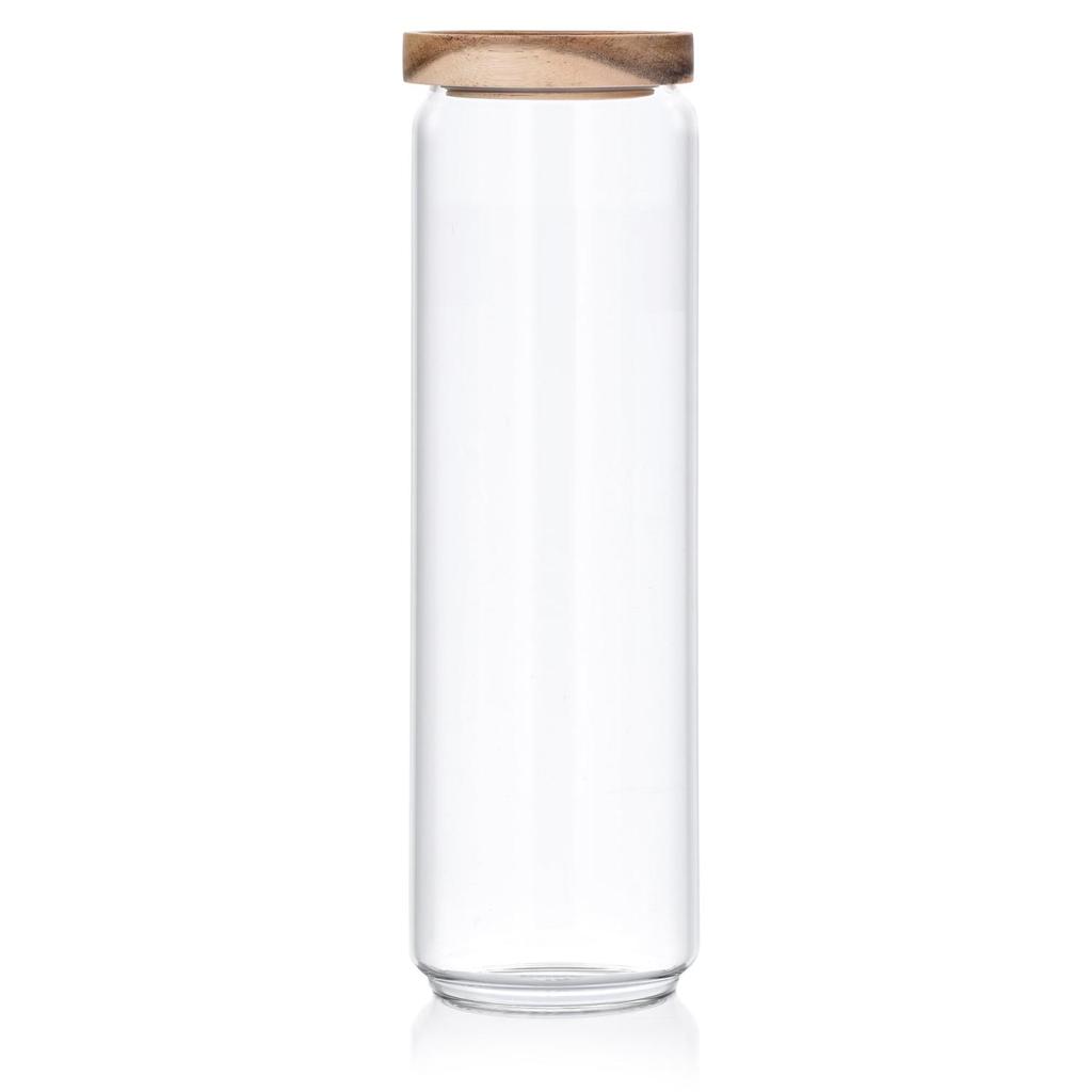 Airtight Glass Jar with Acacia Lid RUNE DUKA
