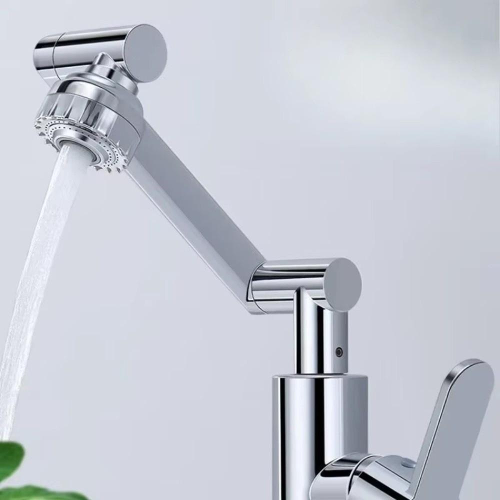 360° Rotating Robotic Arm Faucet Hot and Cold Water Universal Faucet Rotating Faucet  Kitchen Sink