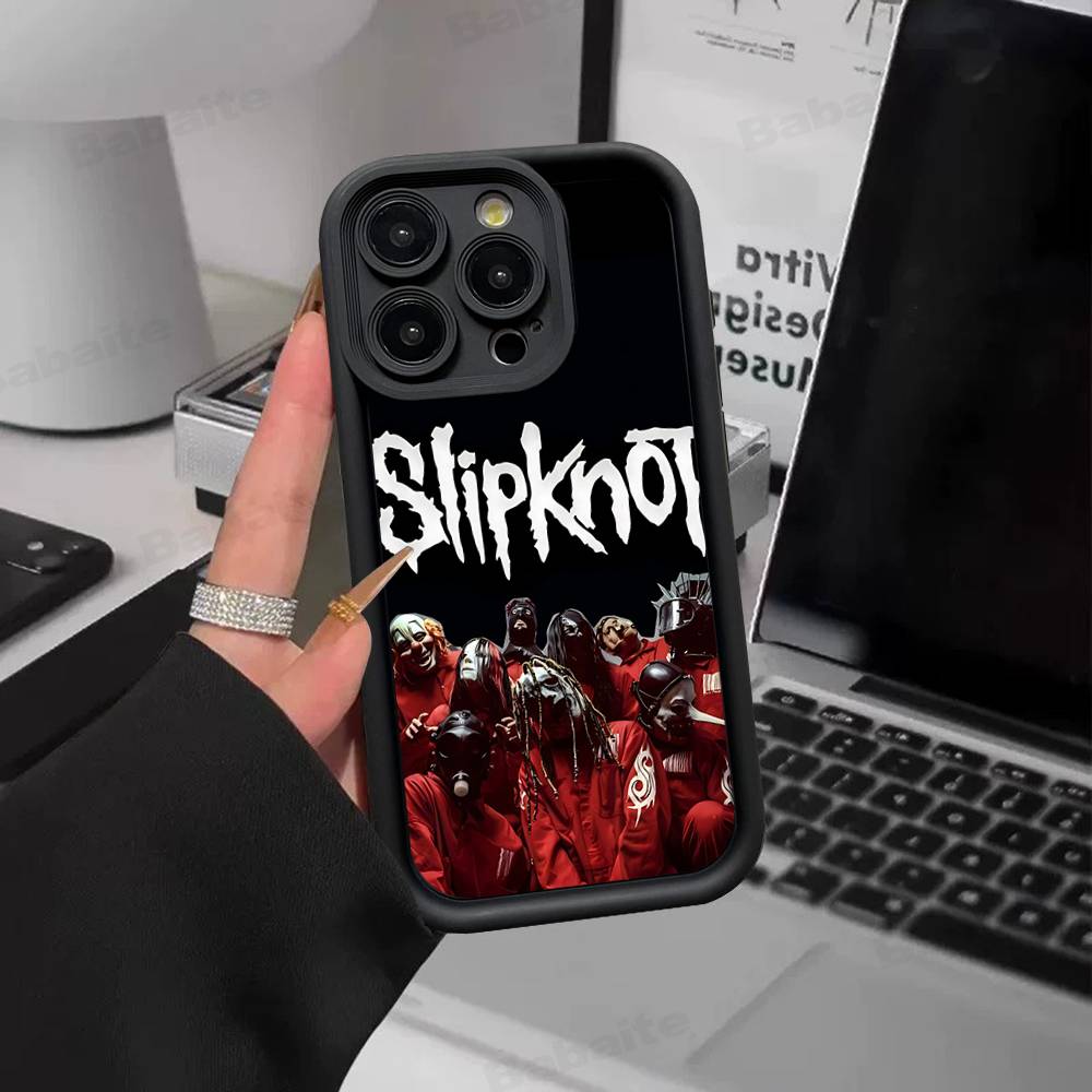 Band Cool-S-SlipknotS-S Phone Case For IPhone 17 16 15 14 13 12 11 Pro Max Mini Plus Soft TPU Back Cover
