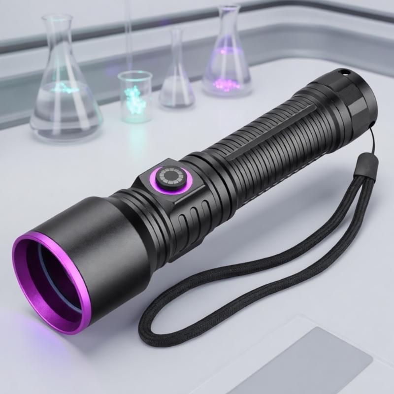 Compacts Ultraviolets Torch 365nm Flashlight Perfect For Currency Verification And Fluorescent Material Inspection