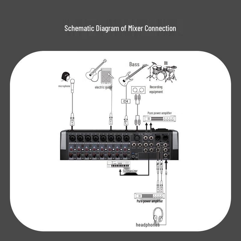 Lenovo thinkplus TYT08 8-Channel Conference Mixer (CN version)