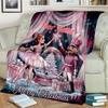 1PC Custom Name Christmas Ballerina Soldier Flannel Blanket Versatile,all-season Throw Suitable for the Living Room,bedroom,camping,travel,and Gift